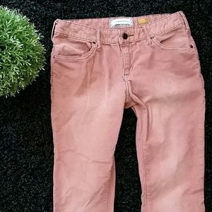 🌷Anthropologie🌷Pilco Rose Corduroy Vintage Slim✨